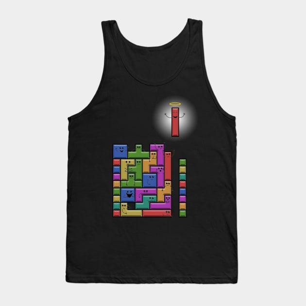 Tetris Excitement Tank Top by DingulDingul